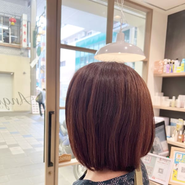 伸ばしかけボブスタイル|LOHAS Hair ANGIE