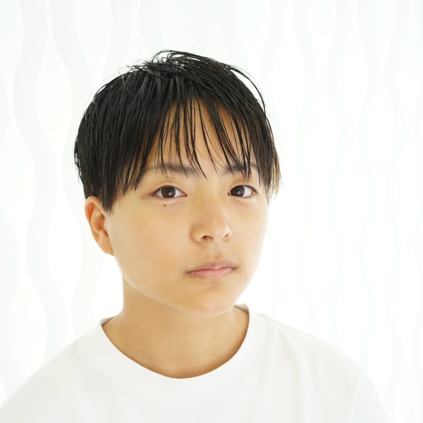 ツーブロック ストレート マッシュスタイル