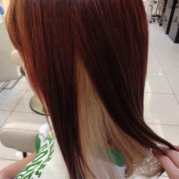 レイヤーロング美髪くびれワンカールシルキーベージュ