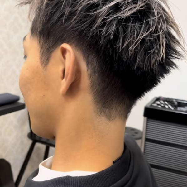 ハイライトアップバングショート|ヘアコンシェルジュ Fuchibe