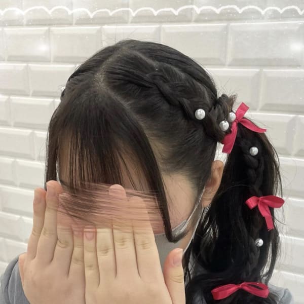 今年の夏はサイドポニーで決まり♪_ゆう