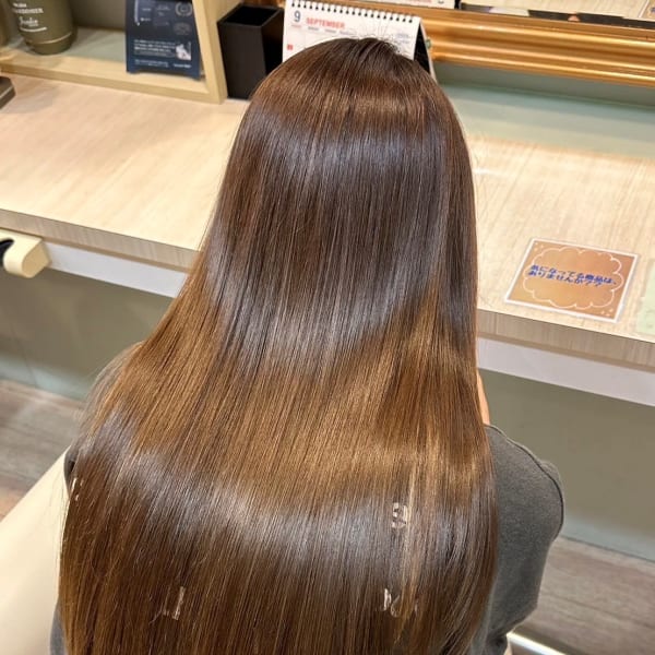 艶髪ストレート