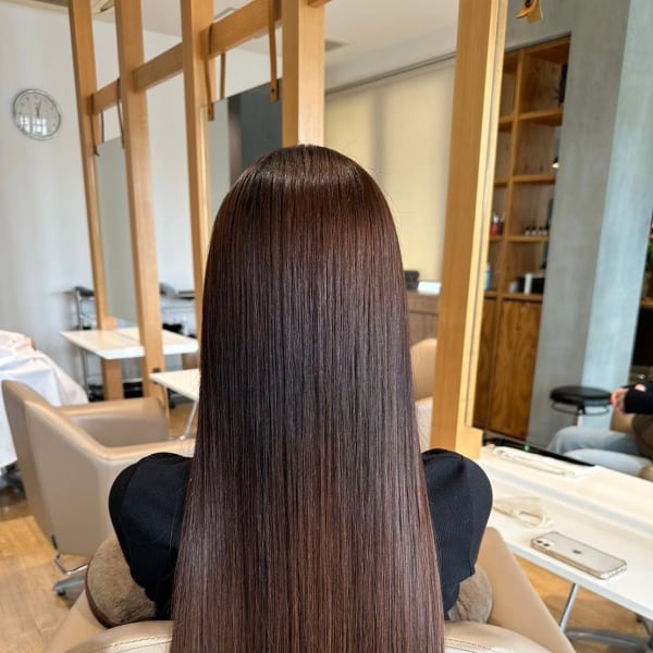 黒髪×サラ艶ロング|ZELE 大和八木