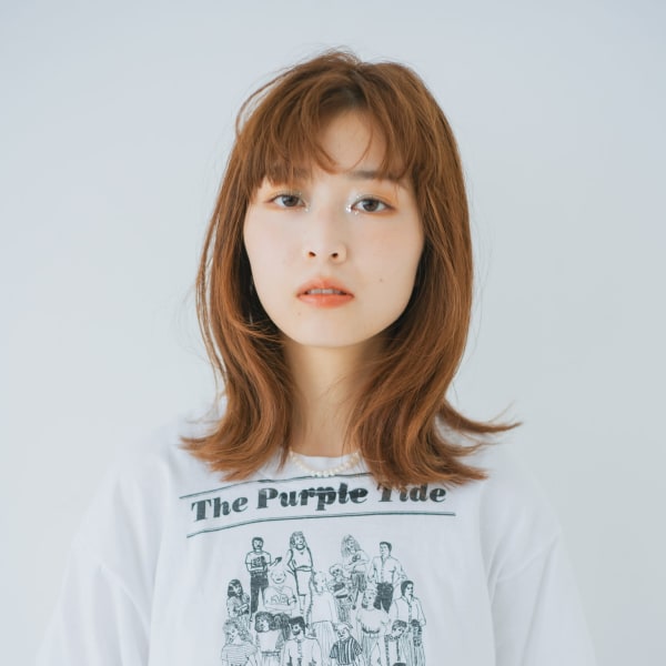 透明感カラーでおしゃれボブ