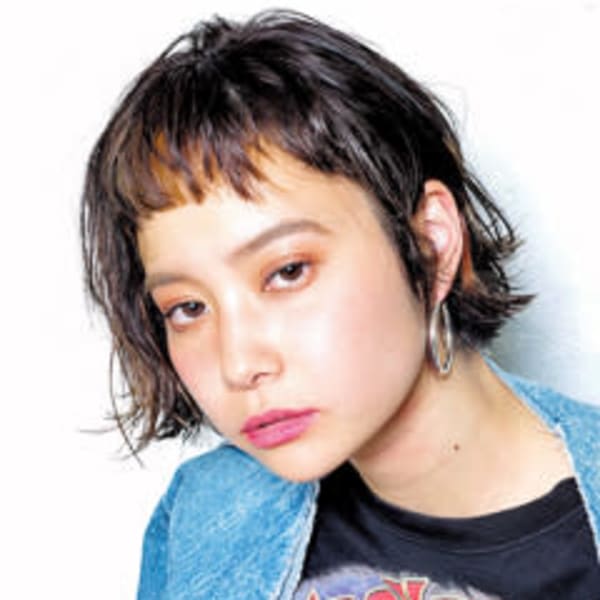 上級者向け♪外人風切りっぱなしボブ