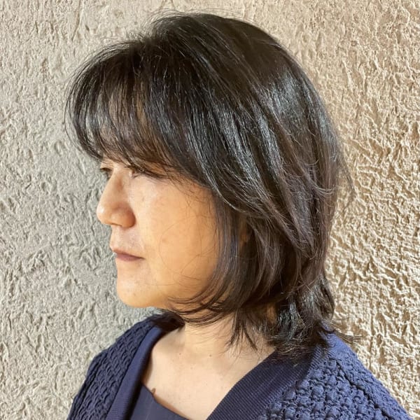 夏のエレガントシースルーミディアム