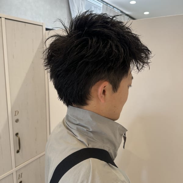 メンズスパイキーショート|全席個室型美容室 GALLARIA Elegante各務原店