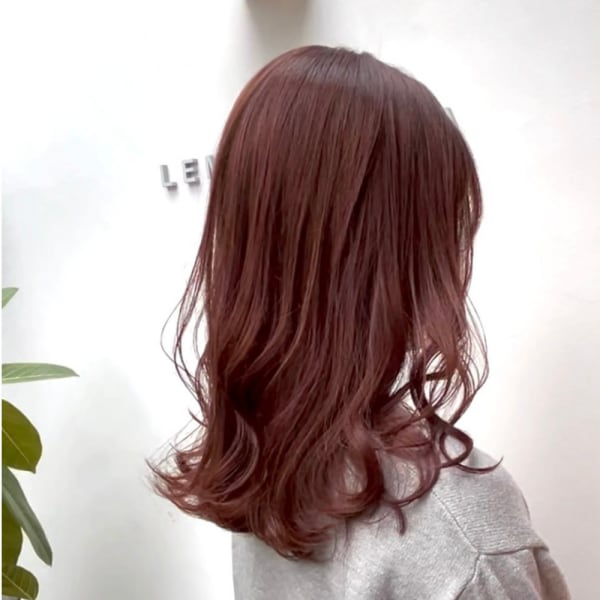 デザインカラー/レイヤーカット/ウェットヘア