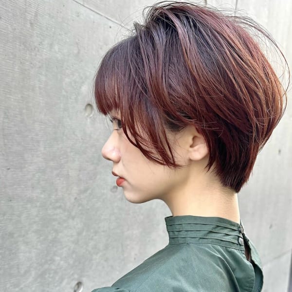 大人可愛いショートボブ×パーマ銀座/有楽町30代40代50代