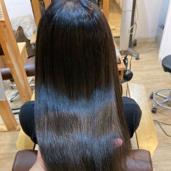 お客様髪質改善データ1291（夏はダークトーンカラー）