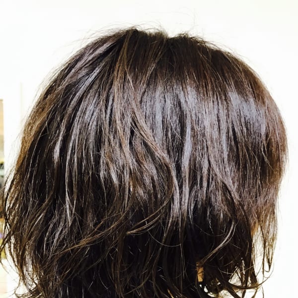 ミディアムウルフレイヤーウェーブ