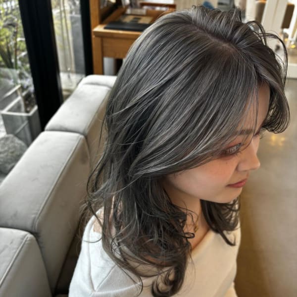 ケアブリーチ/グレージュカラー|La Sente Lycee terrace 甲子園口