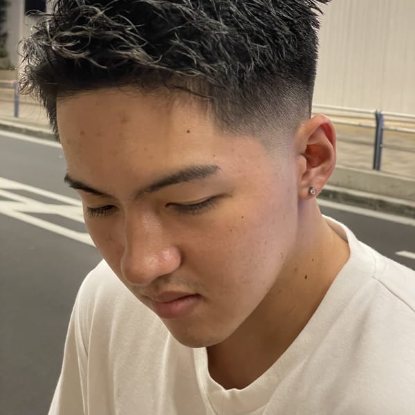 かきあげスパイキーショート