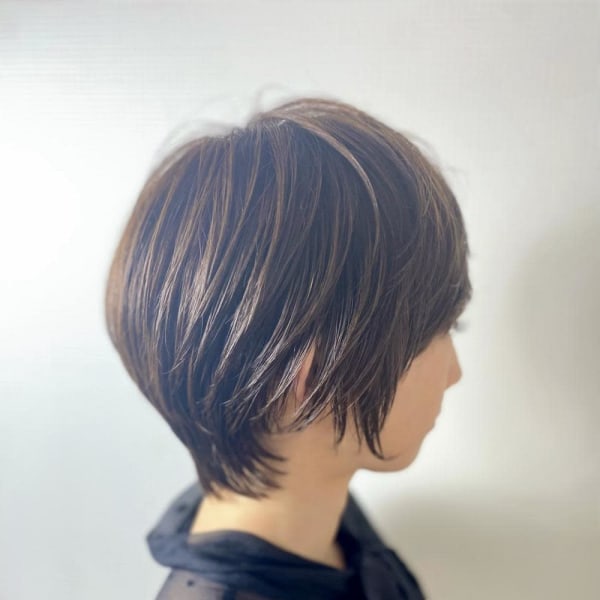 大人可愛いショート20代30代40代