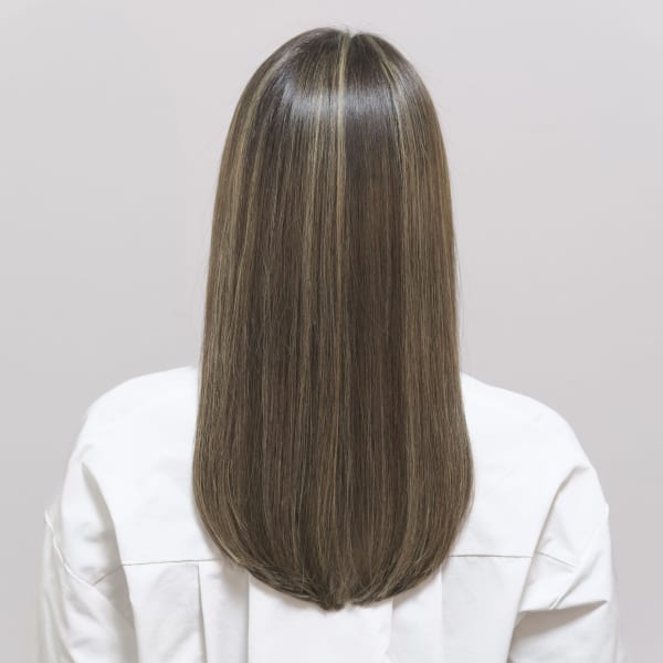 髪質改善ツヤサラロングヘア|ヘアコンシェルジュ Fuchibe