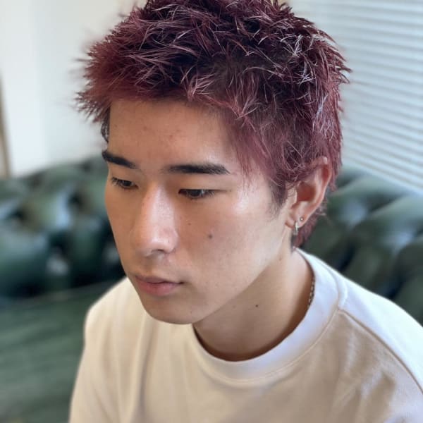 スパイキーショート/メンズ/高橋|ALEXANDRE OF COLORS MORINOSATO