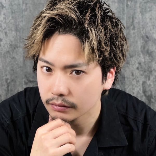 ハイトーンアップバング+仙台