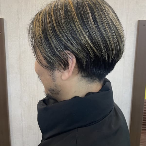 GIENT メンズカット　メンズカラー