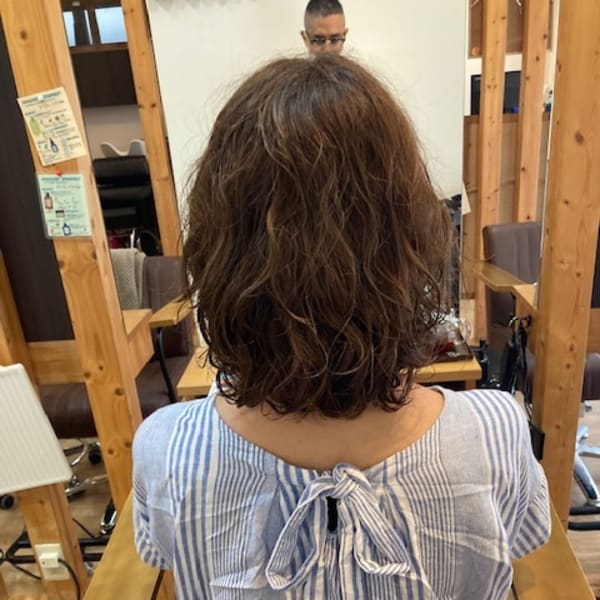 お客様髪質改善データ1295（白髪染めを使わない色）