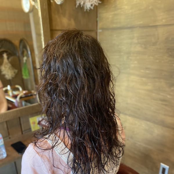 Snaime hair×ロングレイヤーパーマ