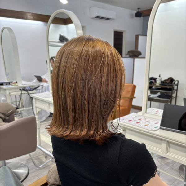 大人かわいい/ハイトーンカラー