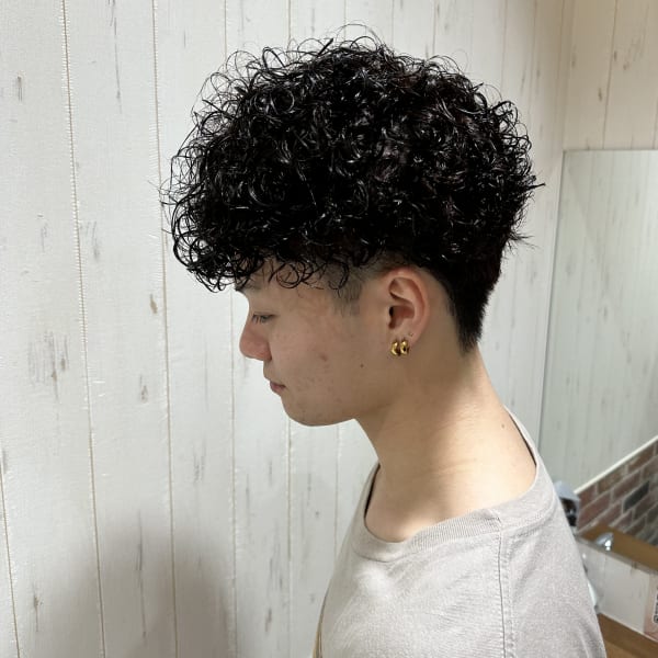 ツイストスパイラルパーマ|soin de brace 瓜破店