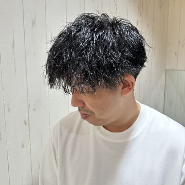 ショート×ツイストスパイラル|soin de brace 瓜破店