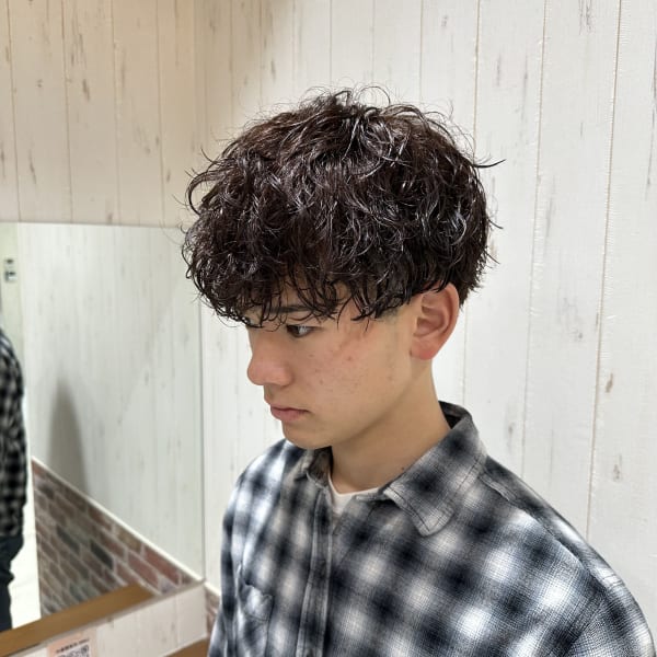 マッシュ×メンズカット|soin de brace 瓜破店
