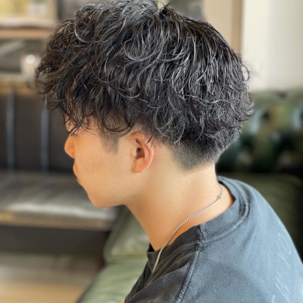 波巻きスパイラル/メンズ/高橋|ALEXANDRE OF COLORS MORINOSATO