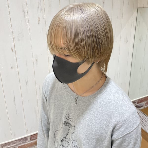 グレージュ×メンズ|soin de brace cerne心斎橋