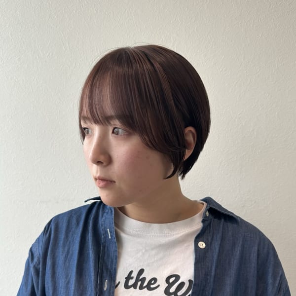 大人ショート/サイドバング/ショート/20代30代40代|SARA Beauty Sight 古賀店