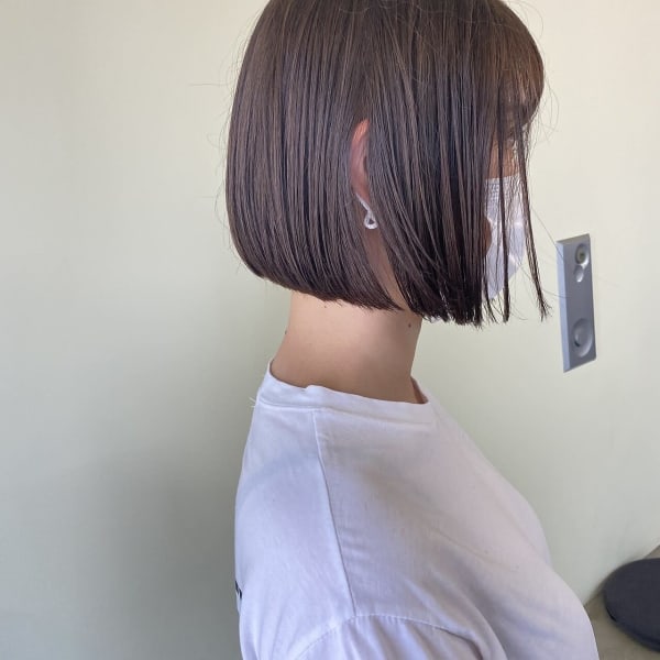 切りっぱなしボブ