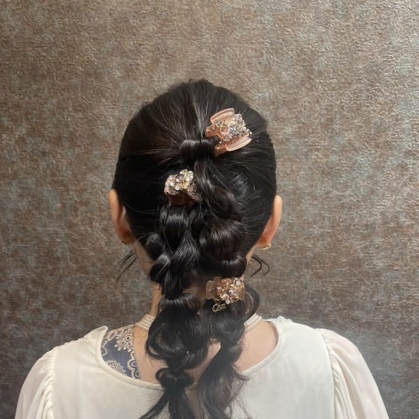 ツインポニーアレンジ