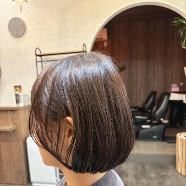 ☆南国のココナッツ縮毛矯正☆ボブ|Hair salon RAIN