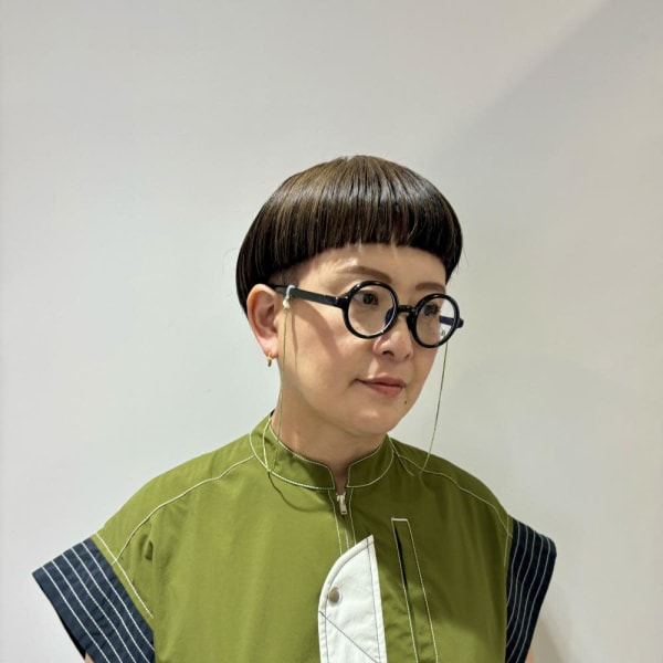 デザインカラー×マッシュ