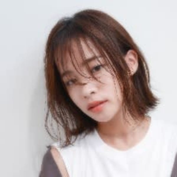 大人モテ ゆるふわミディアム ボブ 外巻き 前髪なし|LaBless 天王寺 SmartSalon オージュア認定サロン 髪質改善/ヘッドスパ