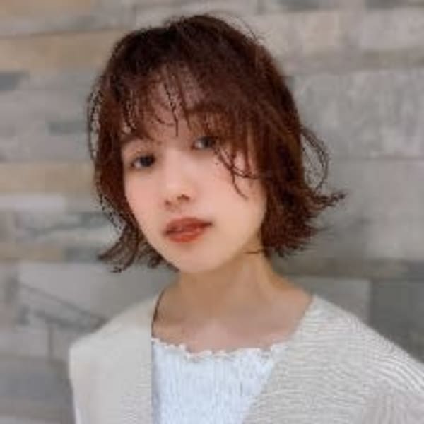 ミニボブ×艶感パーマ|LaBless 天王寺 SmartSalon オージュア認定サロン 髪質改善/ヘッドスパ