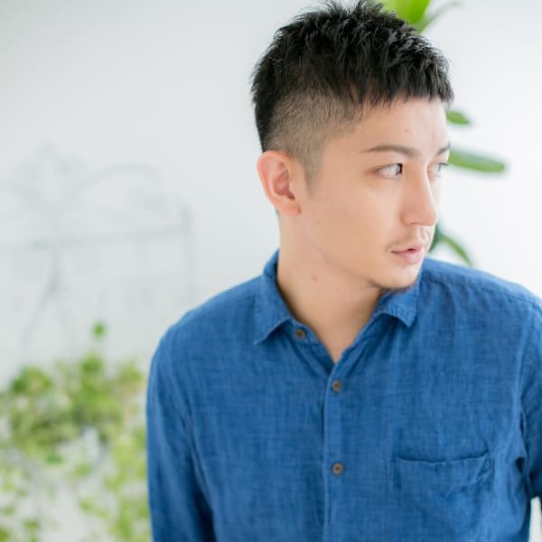 フェードカット×ツーブロックショート|浅草 髪質改善サロン Ele. 個室美容院【エル】