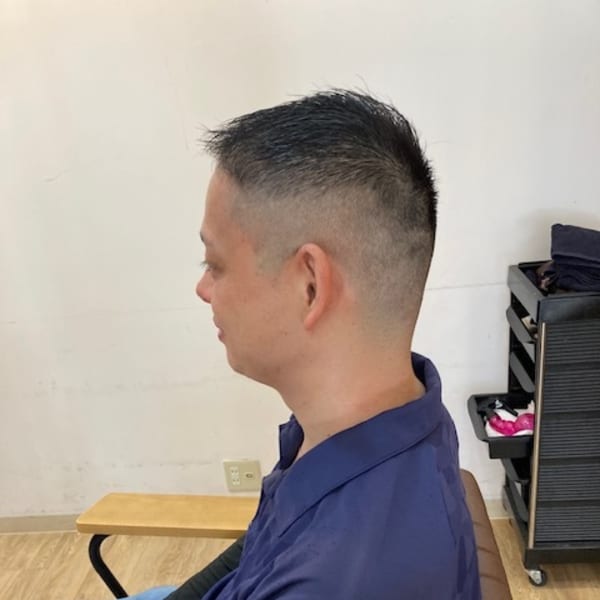 お客様髪質改善データ1303(フェード高め)