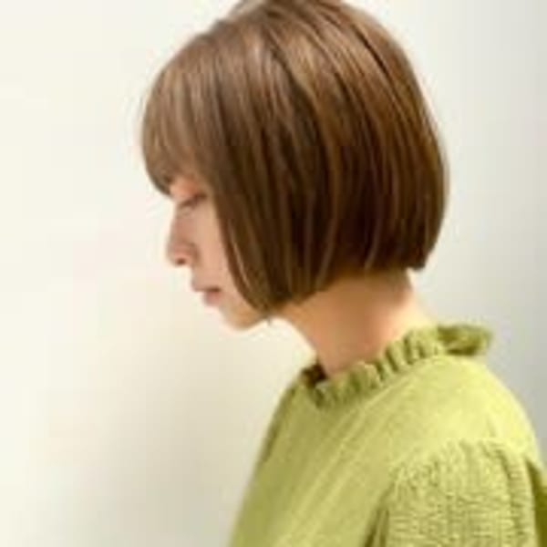 bassa 新所沢　大人ボブ　ミニボブ