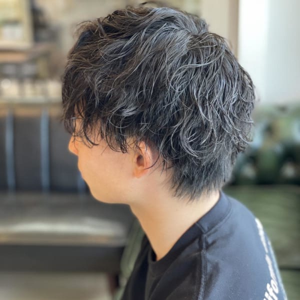 波巻き/スパイラルパーマ/メンズ/高橋|ALEXANDRE OF COLORS MORINOSATO