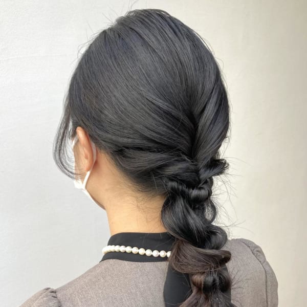 美髪/大人かわいい/こなれミディ/サンドベージュ