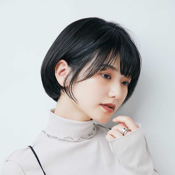 丸みボブ