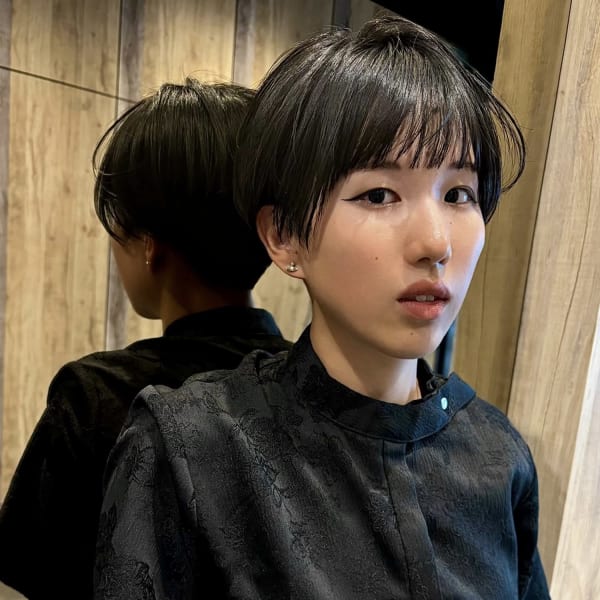 【 タイトラインショート × モード × ストレート 】浅野