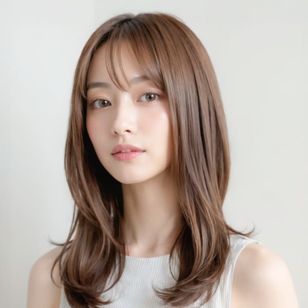ストレートロングスタイル