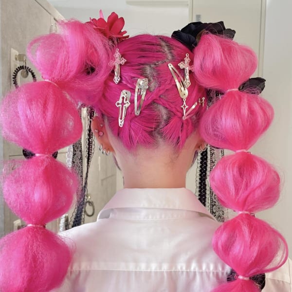 【hinari】#ライブで目立つヘアアレンジ #ヘアセット