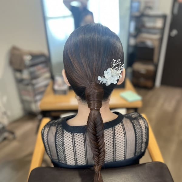 すっきり編みおろし