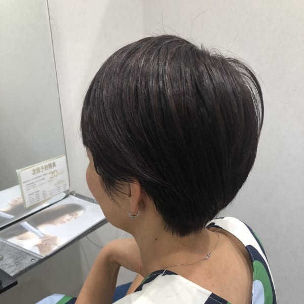 【11ページ目 | オススメ順】50代～/レイヤー/ショートの髪型・ヘアスタイル | 楽天ビューティ