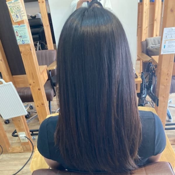 お客様髪質改善データ1313（夏はラフカットはお勧め）