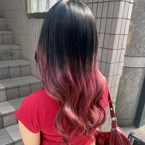 暖色カラー×グラデーション×ハイトーン×デザインカラー